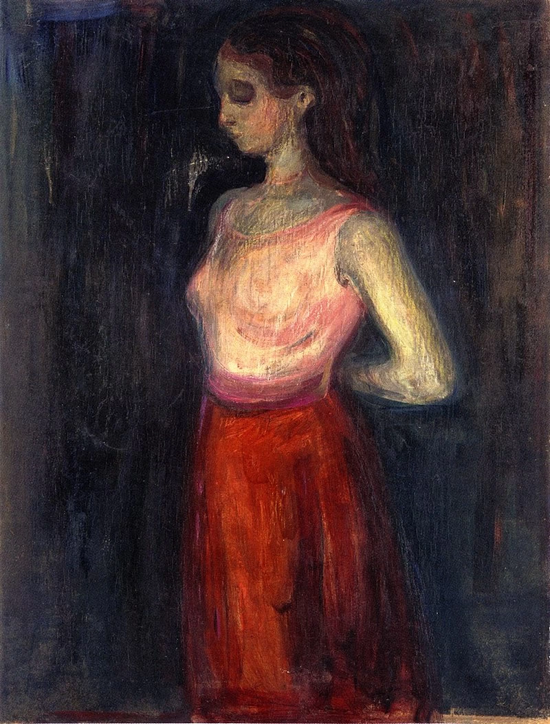 Studio di una modella - 1898